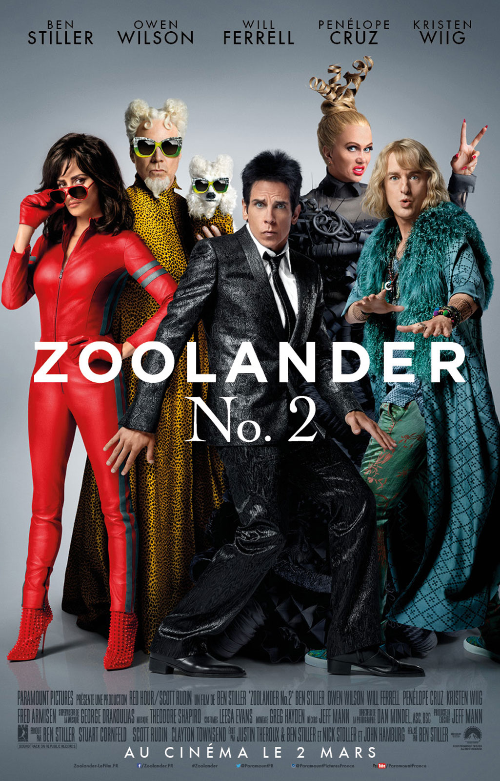 Spots TV de Zoolander 2 de et avec Ben Stiller
