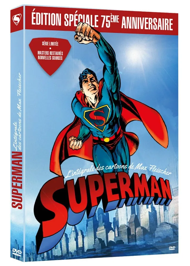 Ce n'est pas un avion ni un oiseau, Superman le cartoon débarque en DVD chez Elephant Films