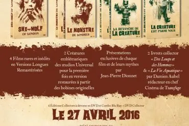 Le loup-garou et la créature du Lac Noir : deux monstres légendaires pour 4 films en HD le 27 avril 2016 chez Elephant Films !! 2 Le loup-garou et la créature du Lac Noir : deux monstres légendaires pour 4 films en HD le 27 avril 2016 chez Elephant Films !!