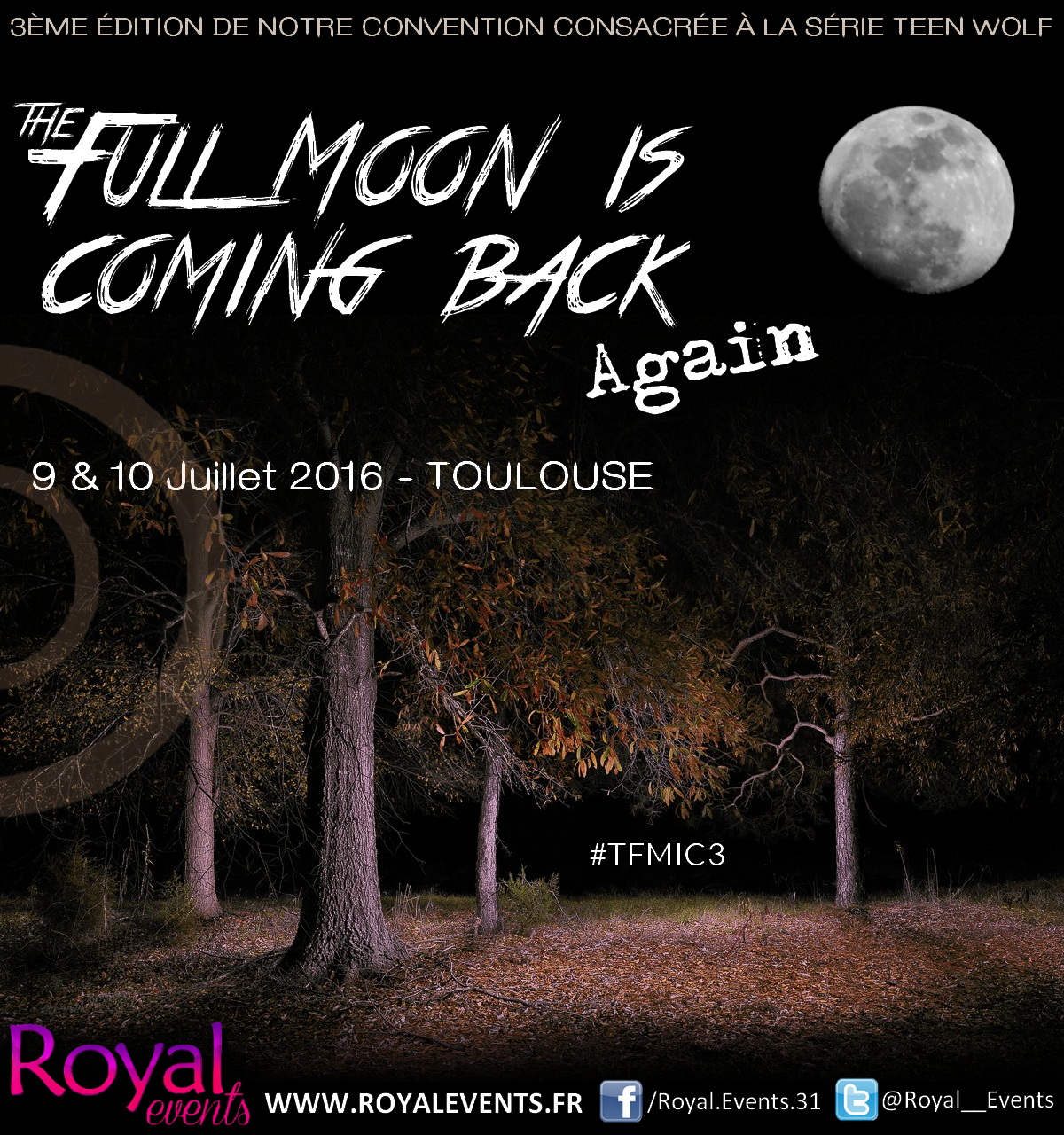 The Full Moon is coming back : la convention dédiée à Teen Wolf à Toulouse cet été, déjà 5 invités confirmés!