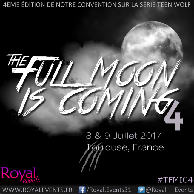 The Full Moon Is Coming 4 les 8 & 9 juillet 2017 : mise en vente des places dimanche