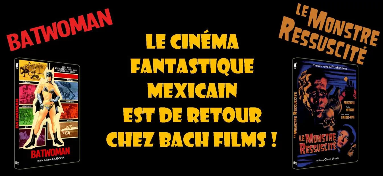Le retour du cinéma mexicain et les films de l'été encore disponibles chez Bachfilms