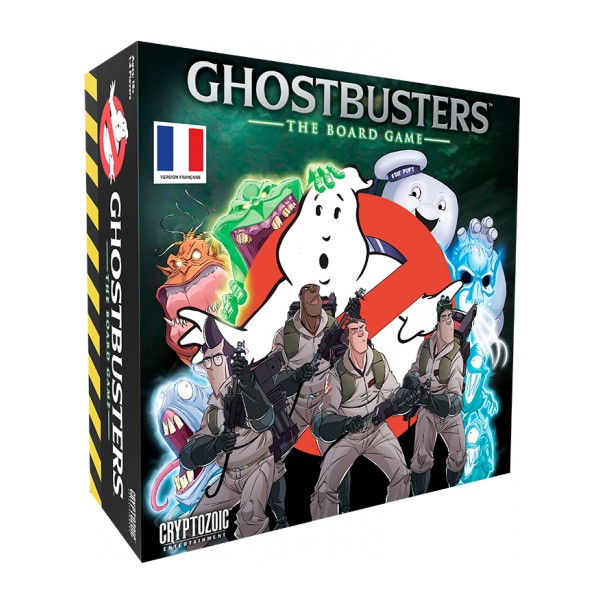 Ghostbusters! Apres les films, les dessins animés et le remake, le jeu de société!