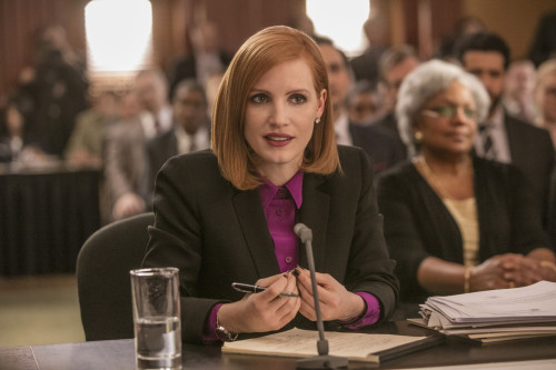 M3 Jessica Chastain stars in EuropaCorp's "Miss. Sloane". Photo Credit: Kerry Hayes © 2016 EuropaCorp Ð France 2 Cinema