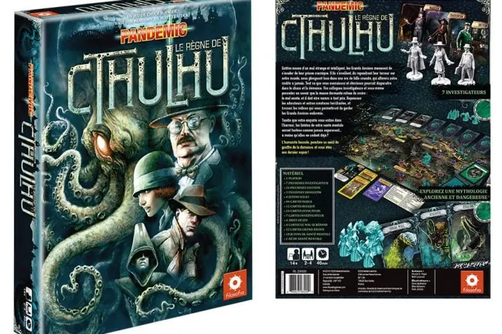Notre avis sur Pandemic : Le règne de Cthulhu qui est sorti chez Filosofia 12 Notre avis sur Pandemic : Le règne de Cthulhu qui est sorti chez Filosofia