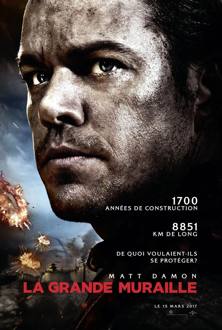 Nouveau trailer de The Great Wall avec Matt Damon