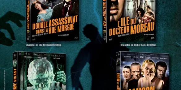Une nouvelle collection indispensable chez Elephant Films : redécouvrez l'île du Dr Moreau ainsi que d'autres classiques du fantastique le 25 Janvier 2017