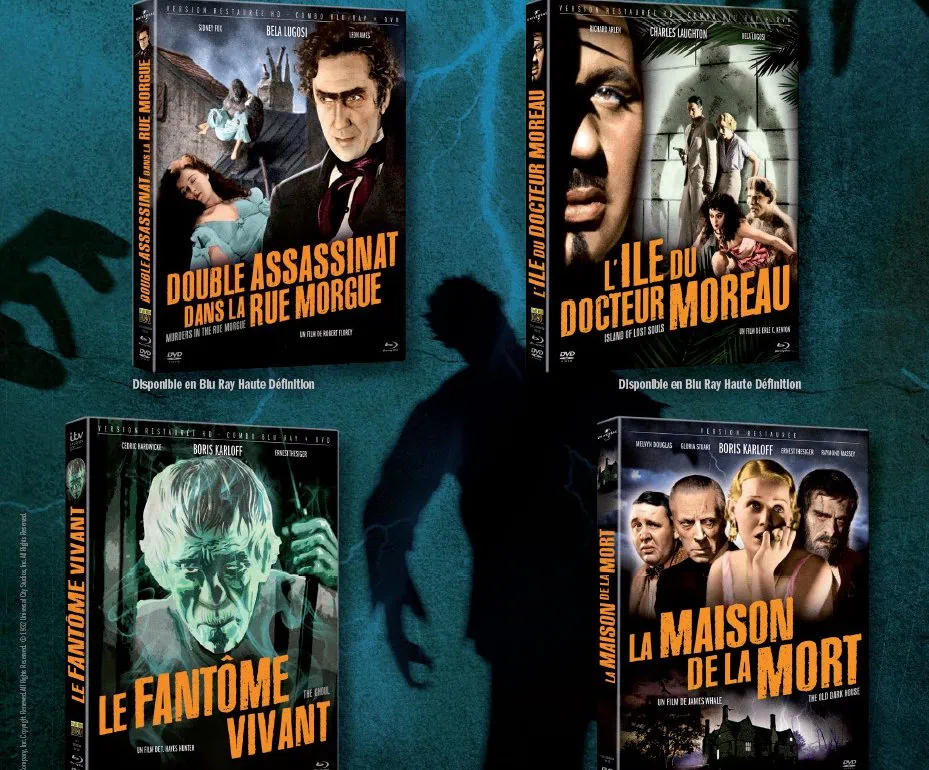 Une nouvelle collection indispensable chez Elephant Films : redécouvrez l'île du Dr Moreau ainsi que d'autres classiques du fantastique le 25 Janvier 2017