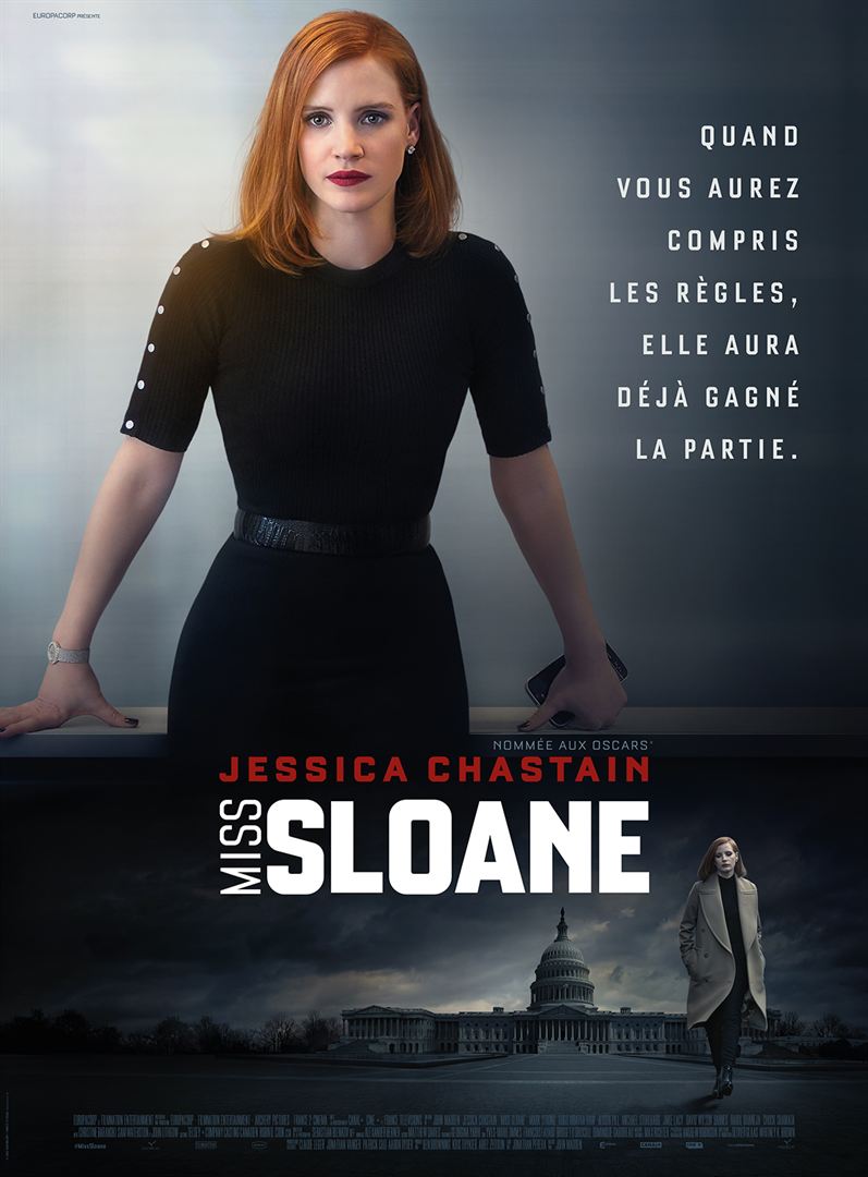 Bande-annonce de Miss Sloane avec Jessica Chastain