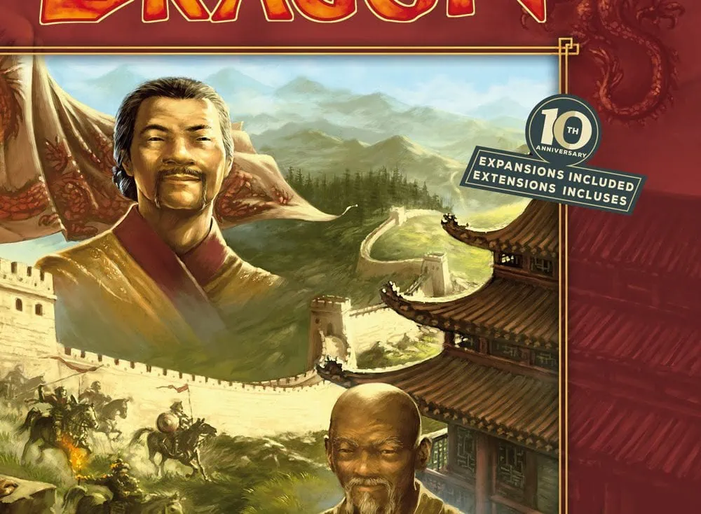 L'Année du Dragon, le jeu de plateau chez Iello