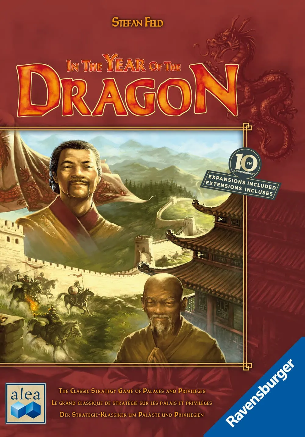 L'Année du Dragon, le jeu de plateau chez Iello