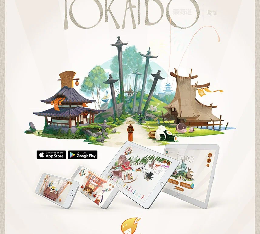 Tokaido, du plateau au smartphone, l'ambiance reste aussi bonne !