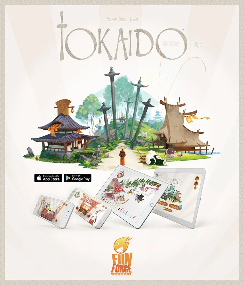 Tokaido, du plateau au smartphone, l'ambiance reste aussi bonne !