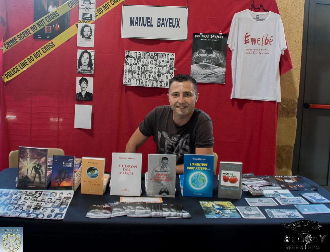 Rencontre avec Manuel Bayeux, auteur réalisateur des Âmes Damnées lors du Bloody Week-End 2017