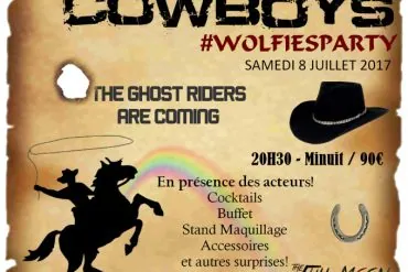 Le thème de la soirée de la convention The Full Moon Is Coming : WOLFIES PARTY, CRAZY COWBOYS 11 Le thème de la soirée de la convention The Full Moon Is Coming : WOLFIES PARTY, CRAZY COWBOYS