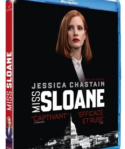 Miss Sloane : le test blu-ray