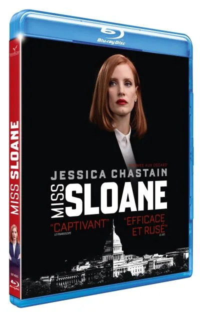 Miss Sloane : le test blu-ray