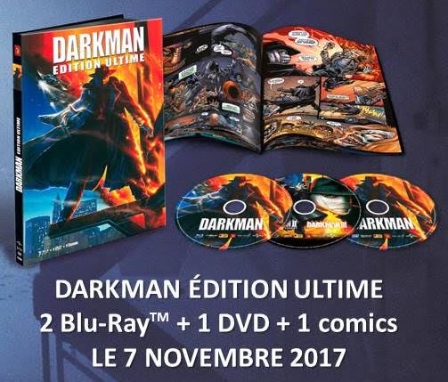 La trilogie Darkman pour la première fois en Blu-Ray