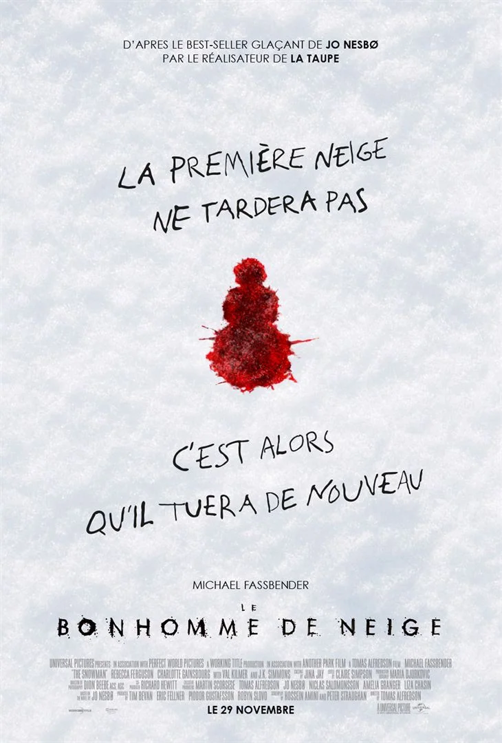 Trailer de The Snowman avec Michael Fassbender