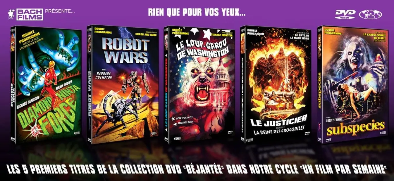 5 titres déjantés chez Bachfilms!