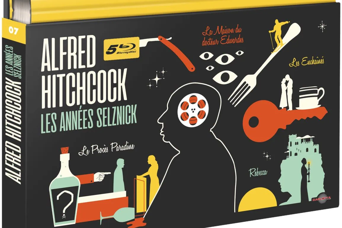 Coffret Alfred Hitchcock, les années Selznick : le test blu-ray