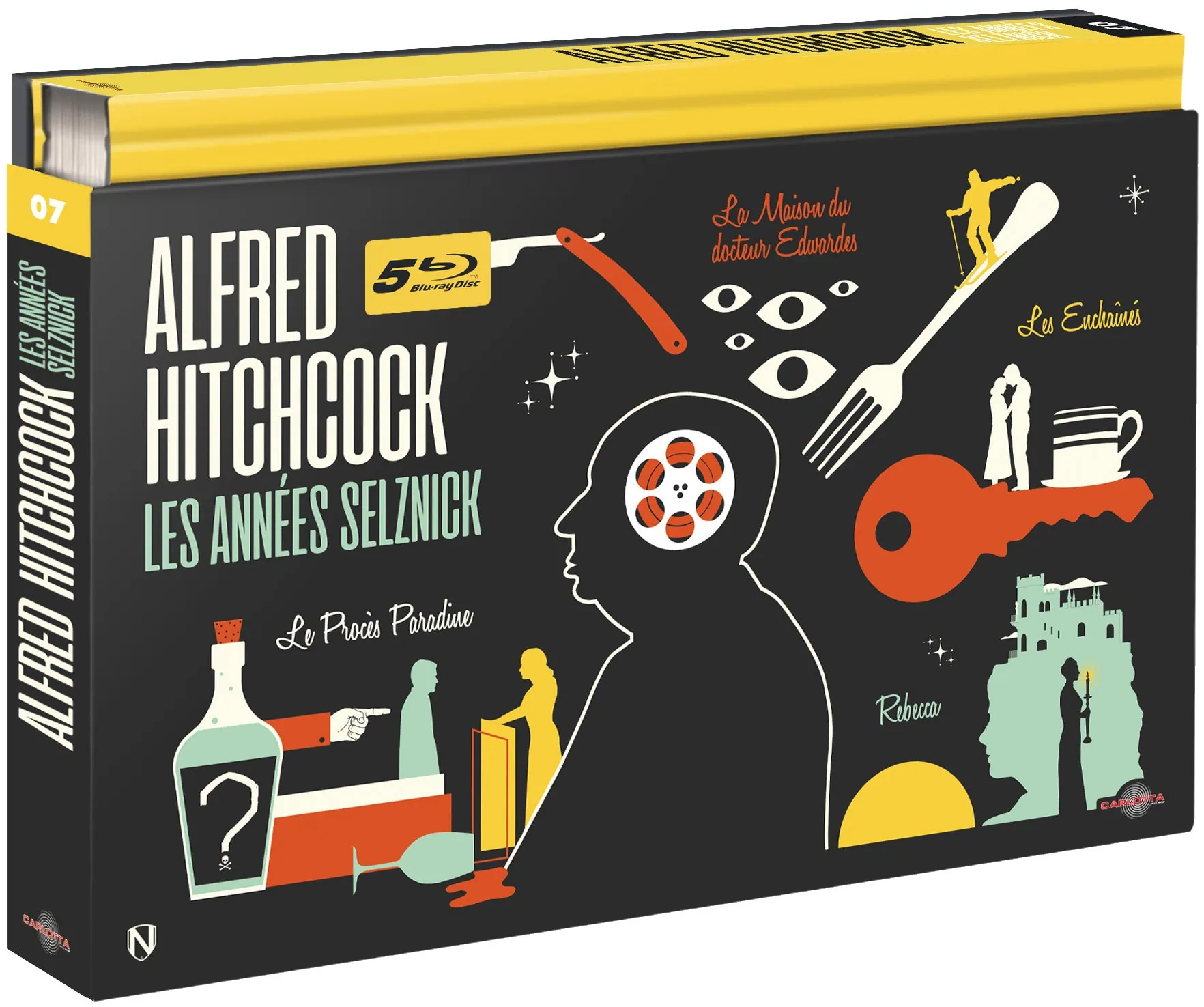 Coffret Alfred Hitchcock, les années Selznick : le test blu-ray