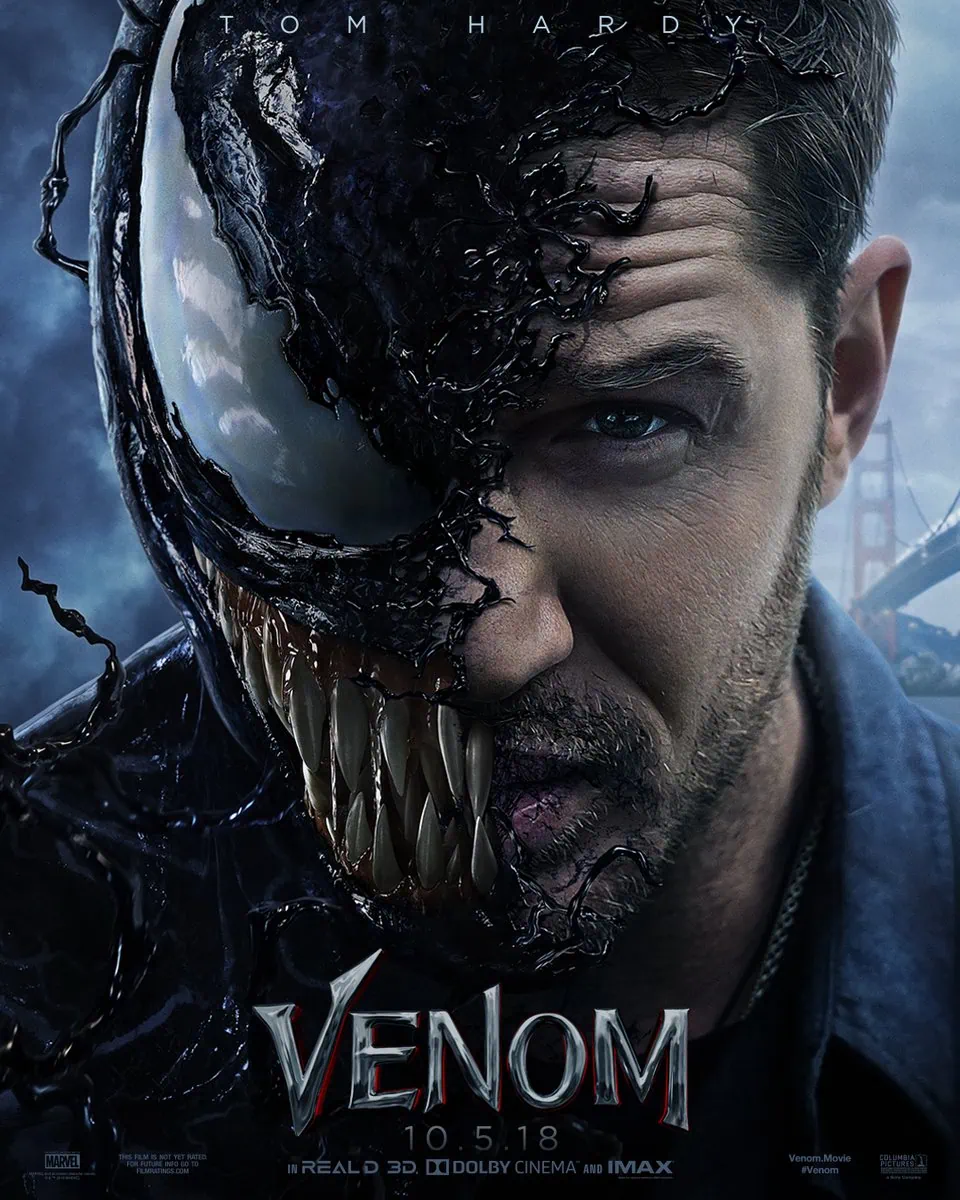 Nouveau trailer de Venom avec Tom Hardy