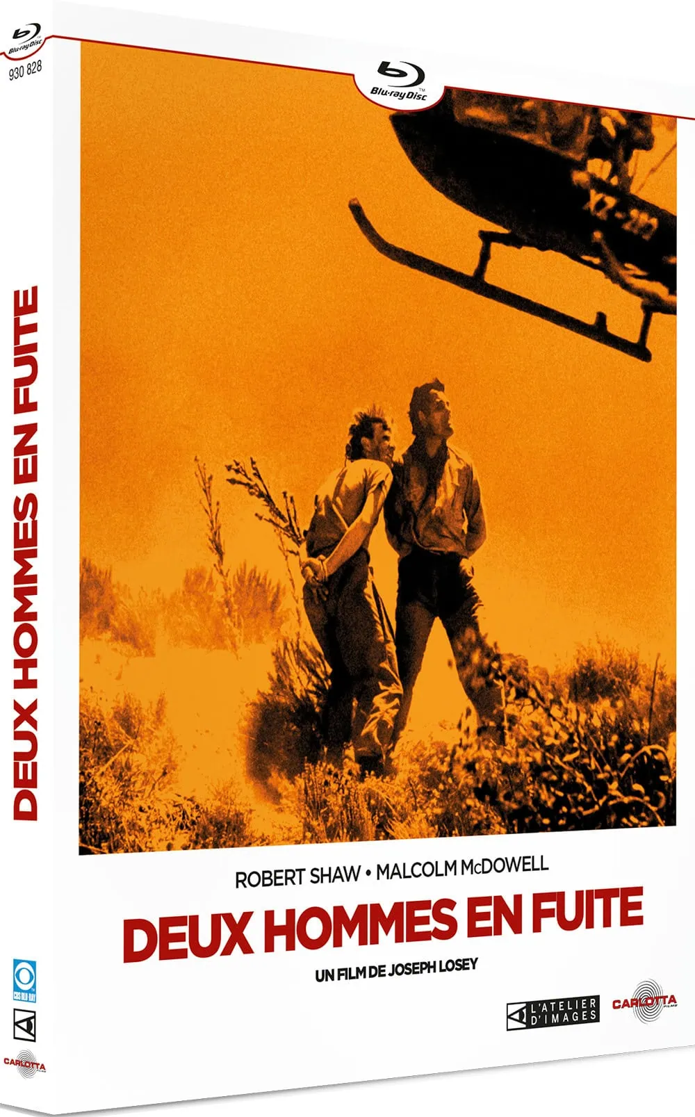Deux hommes en fuite en blu-ray