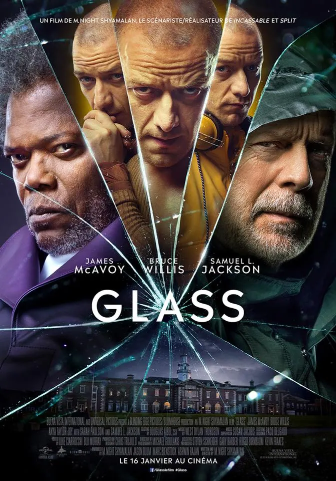 Nouveau trailer de Glass de M.Night Shyamalan