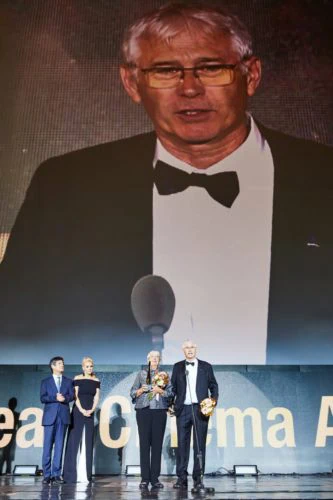 Rencontre avec Martine et Jean Marc Therouanne lors du Festival de Busan (Corée)
