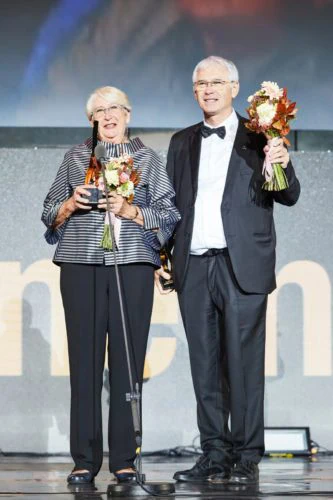 Rencontre avec Martine et Jean Marc Therouanne lors du Festival de Busan (Corée)