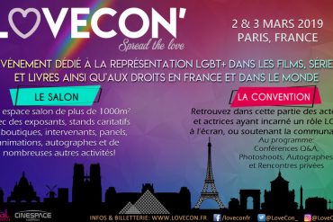 La première convention LGBT aura lieue à Paris les 2 et 3 Mars 2019