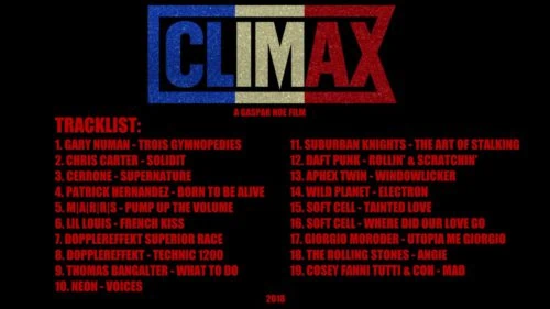 Climax : Test Blu-ray