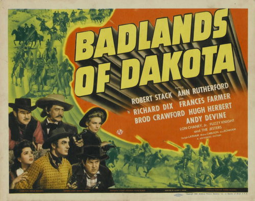 Badlands Of Dakota : Test Blu-ray