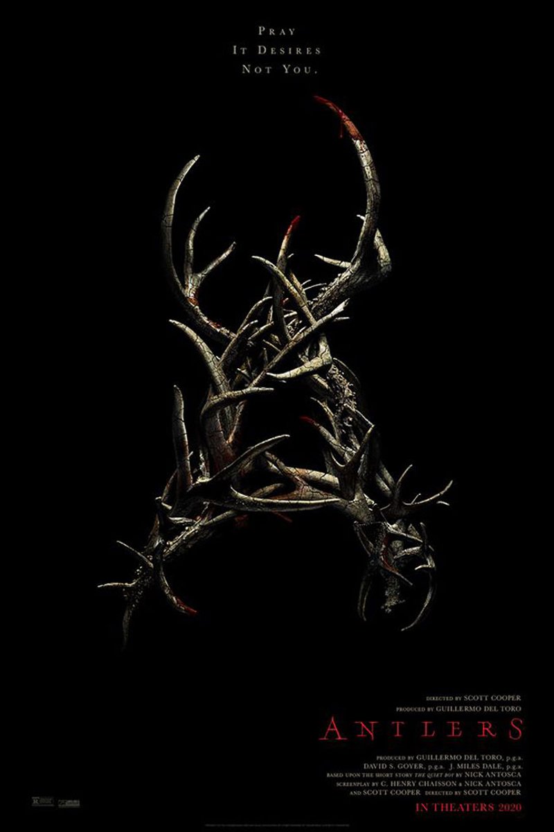 Trailer d'Antlers, la nouvelle production horrifique de Guillermo del Toro