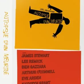 Autopsie d'un meurtre : test blu-ray