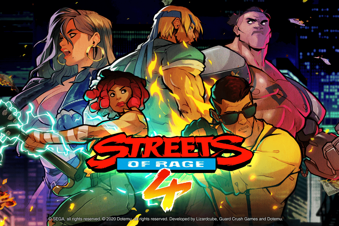 Streets of Rage 4 est disponible aujourd'hui !