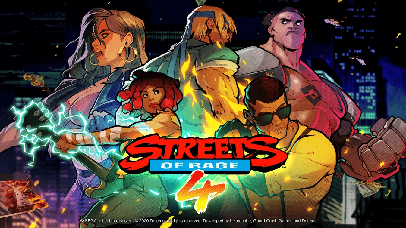 Streets of Rage 4 est disponible aujourd'hui !