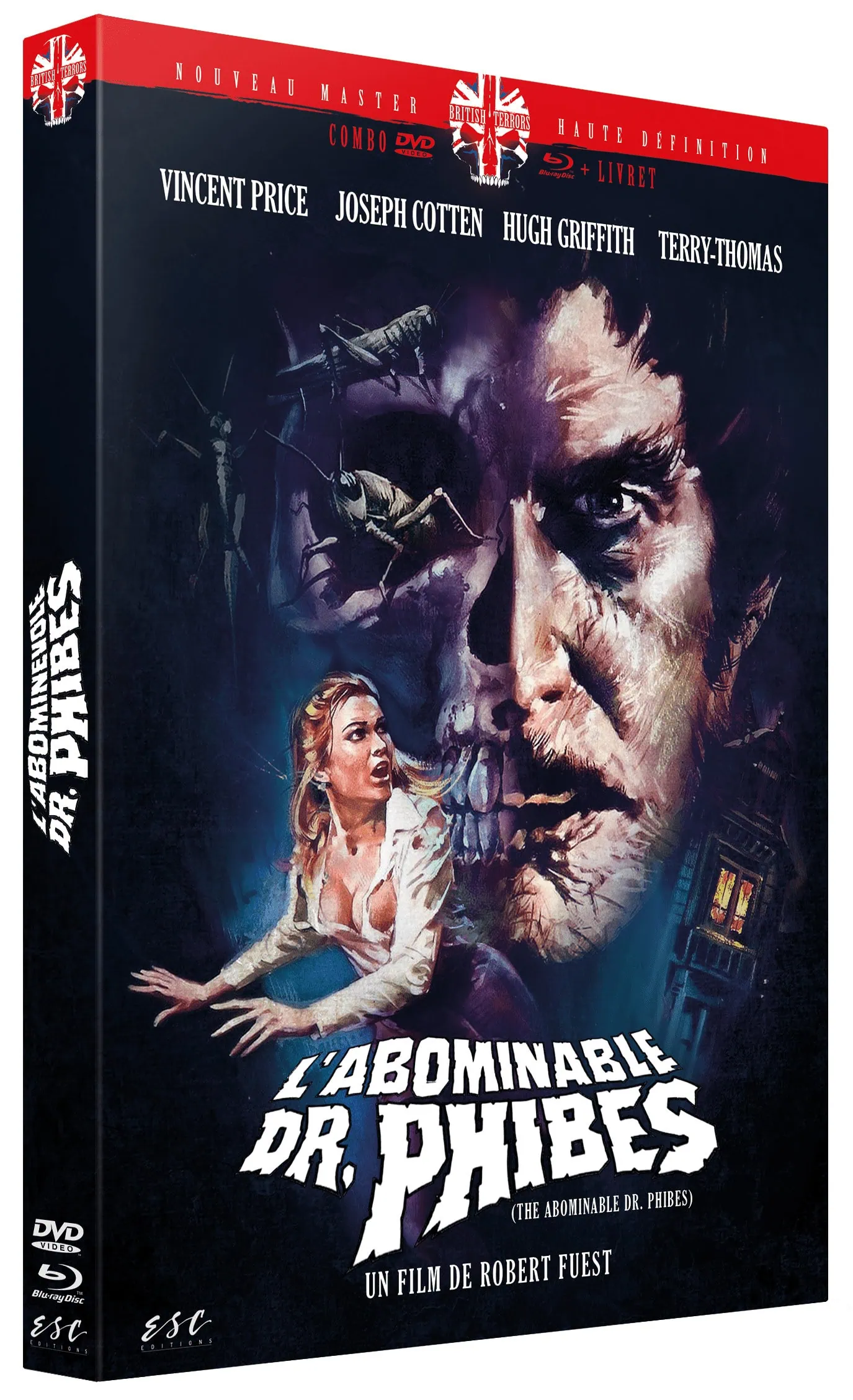 L'Abominable Dr Phibes : Test Blu-Ray 2 L'Abominable Dr Phibes : Test Blu-Ray