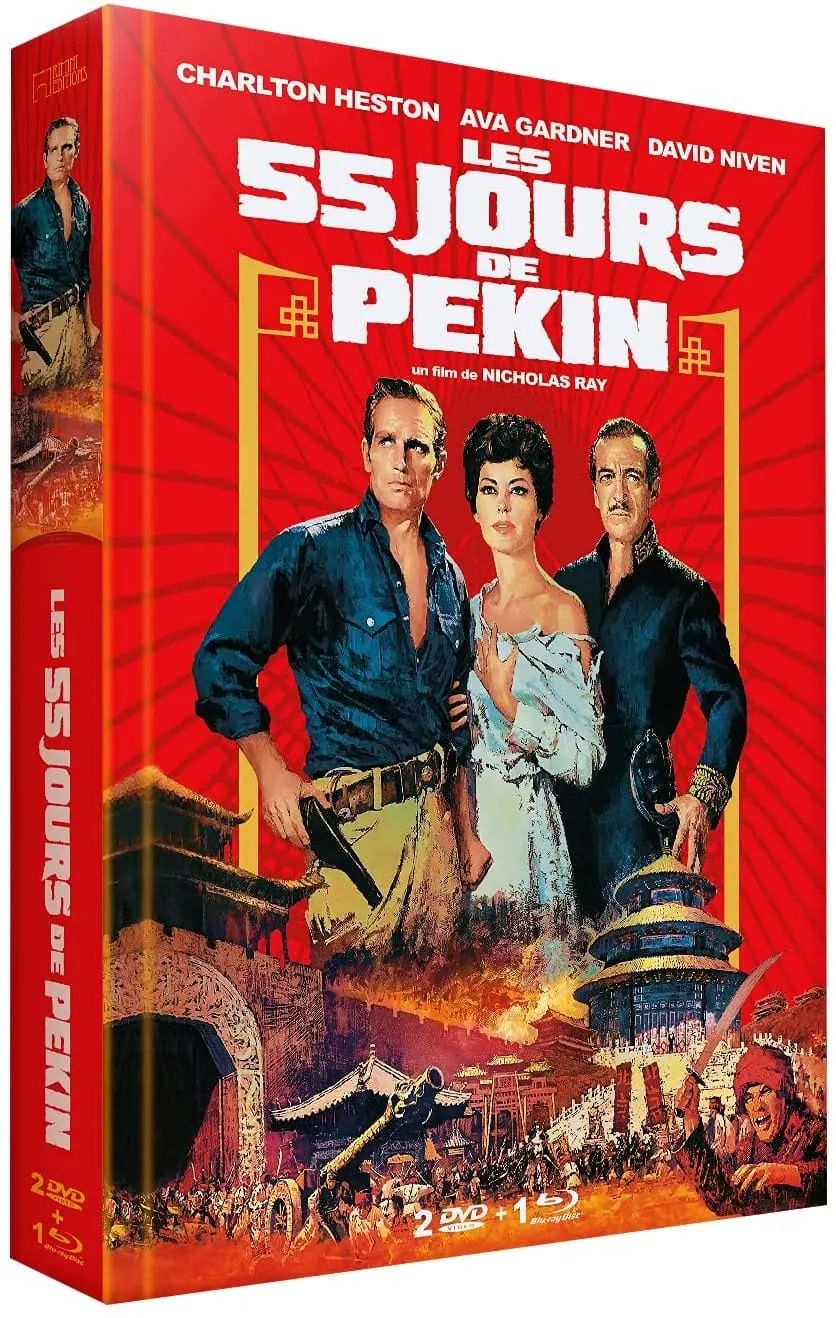 Les 55 jours de Pékin : le test blu-ray