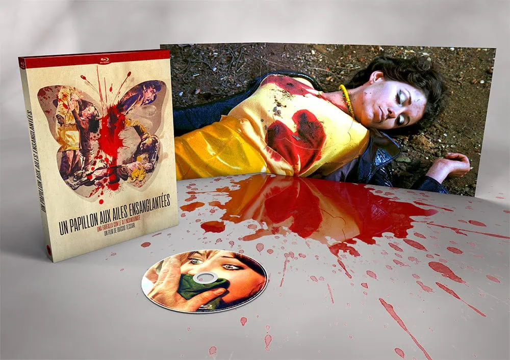 Un papillon aux ailes ensanglantées : le test blu-ray