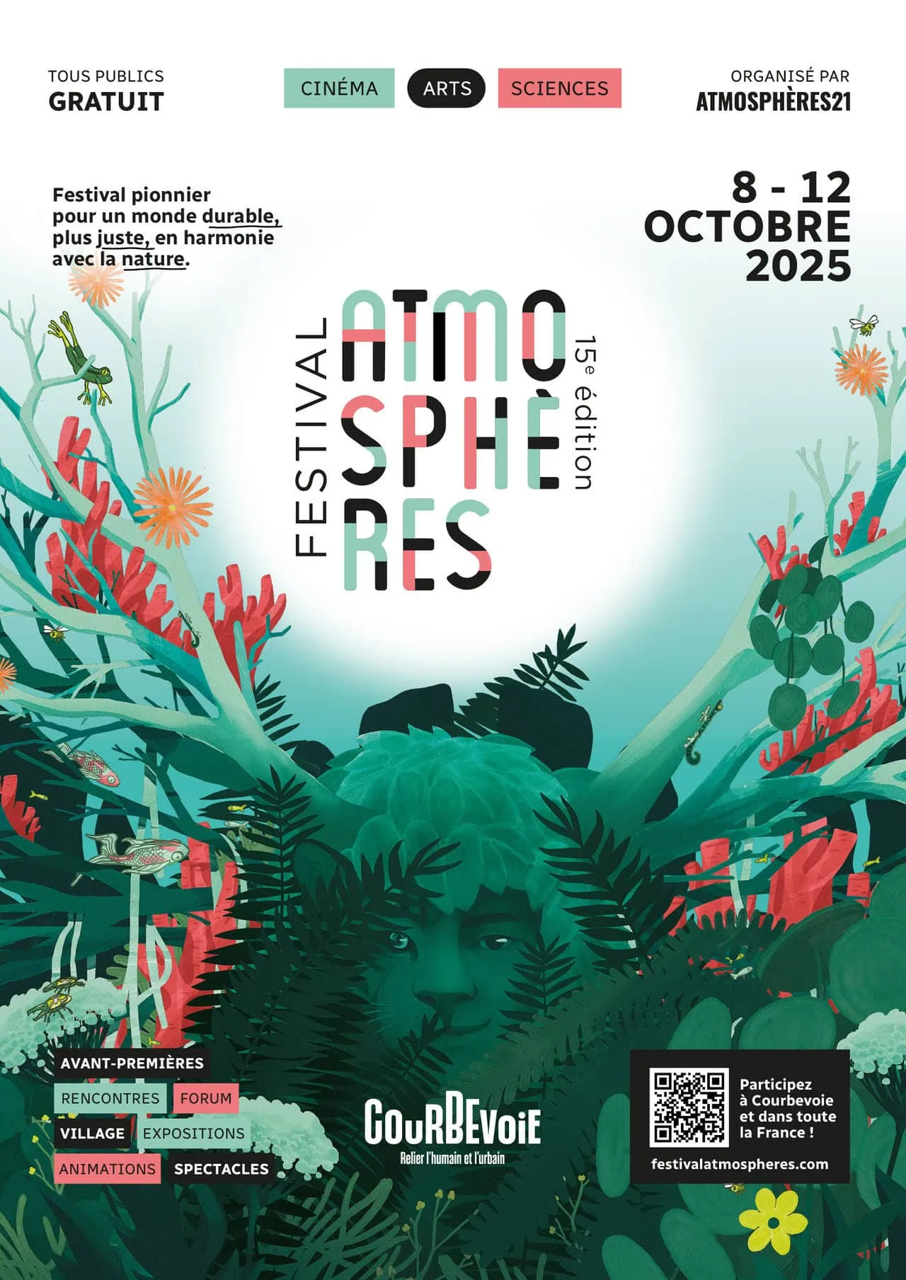 Festival Atmosphères : Cinéma, Arts et Sciences à Courbevoie