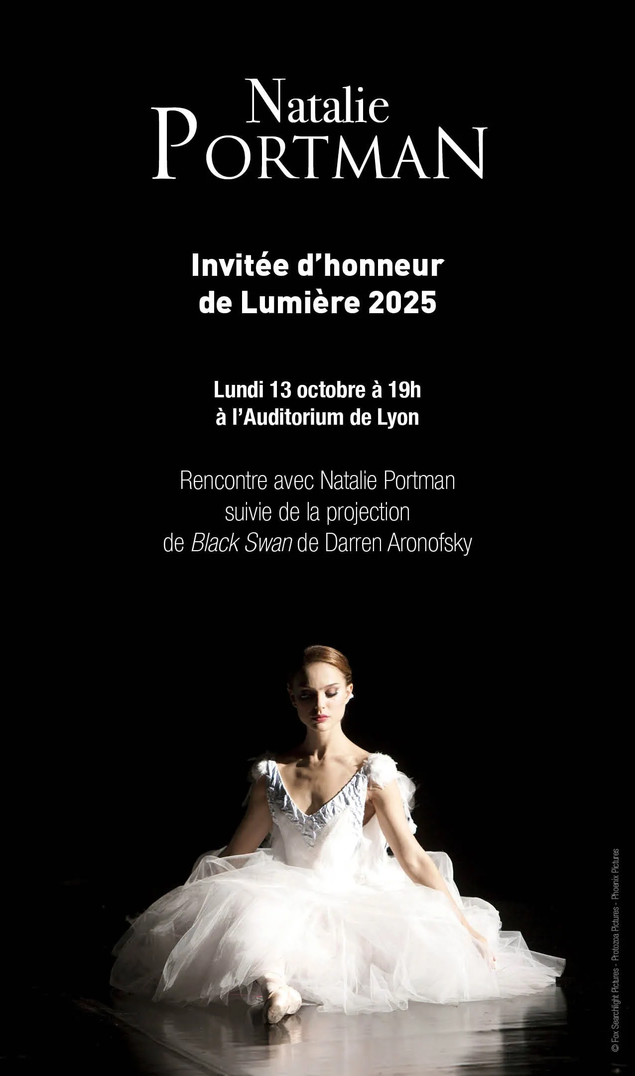 Natalie Portman à l'honneur du Festival Lumière