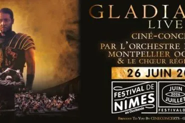 Gladiator Live aux Arènes de Nîmes : un événement ciné-concert en 2026 10 Gladiator Live aux Arènes de Nîmes : un événement ciné-concert en 2026