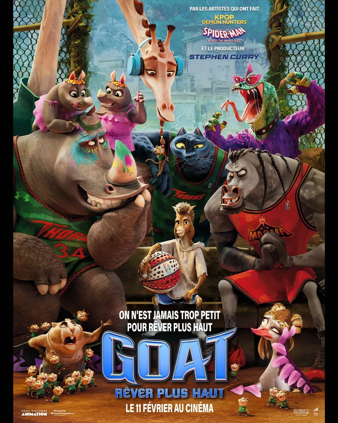 Bande-annonce GOAT – Rêver plus haut de Tyree Dillihay et Adam Rosette