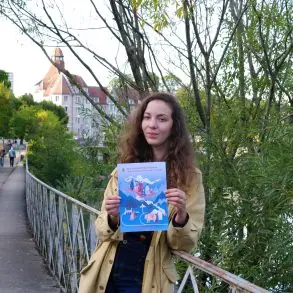 Jade Rognon : La créatrice de l'affiche du 32e Festival des Cinémas d'Asie de Vesoul