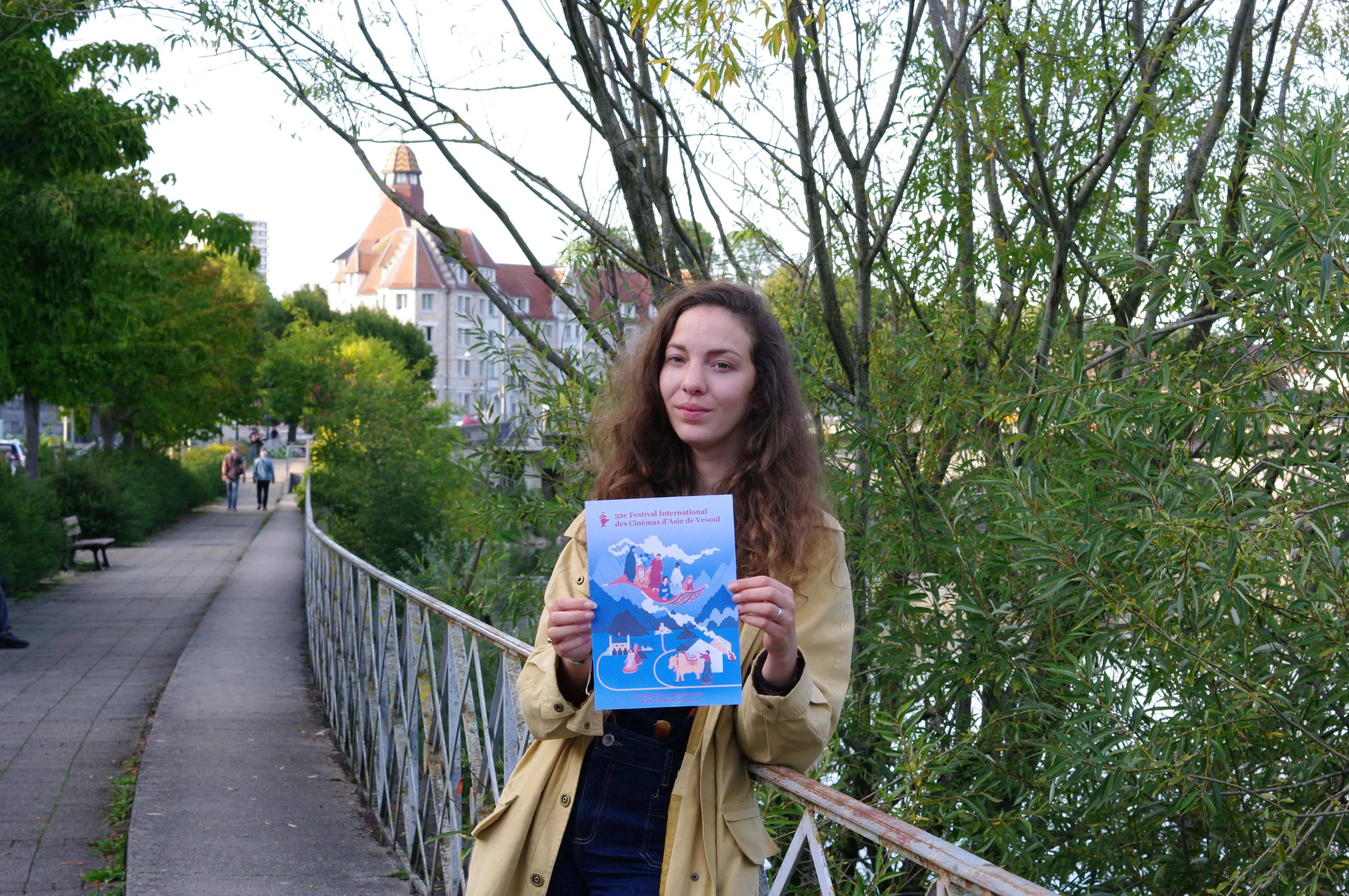 Jade Rognon : La créatrice de l'affiche du 32e Festival des Cinémas d'Asie de Vesoul