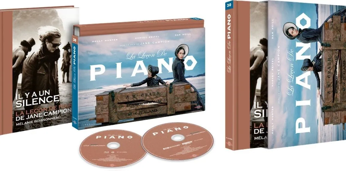 La Leçon de piano de Jane Campion en Coffret Ultra Collector 4K chez Carlotta Films