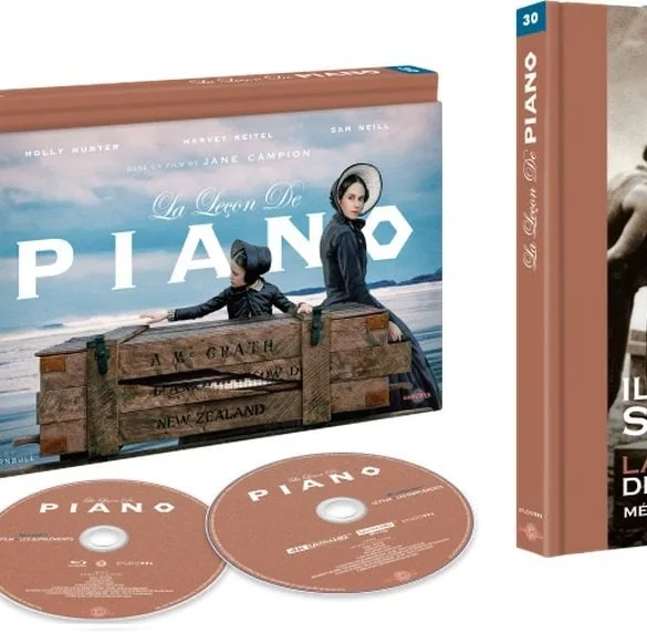 La Leçon de piano de Jane Campion en Coffret Ultra Collector 4K chez Carlotta Films