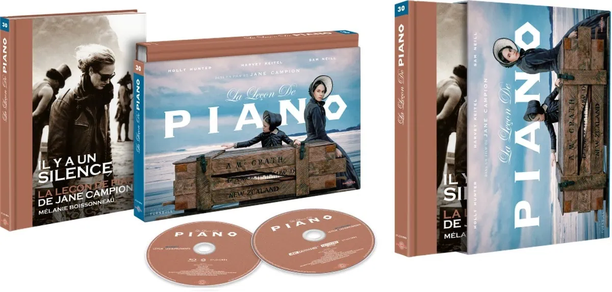 La Leçon de piano de Jane Campion en Coffret Ultra Collector 4K chez Carlotta Films
